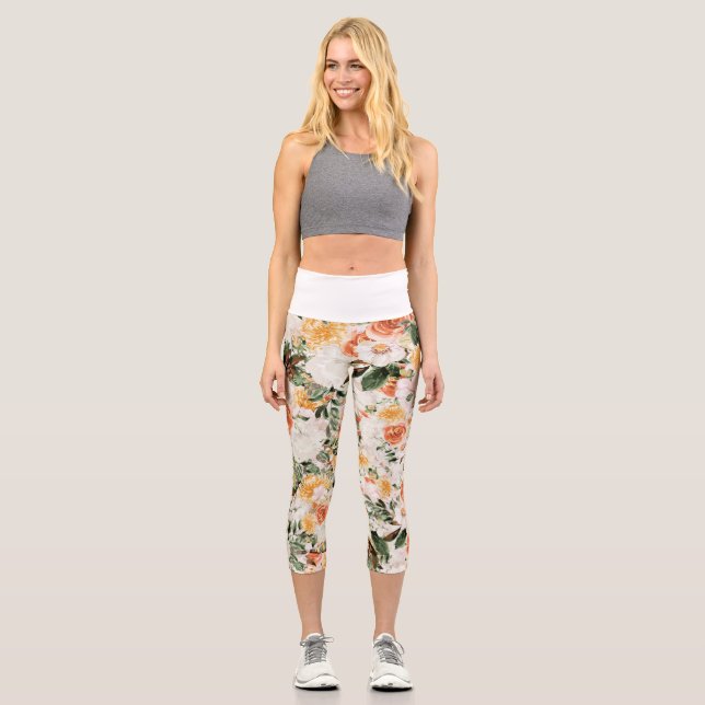 Sol Flower Sun Capri Leggings (Vorderseite)