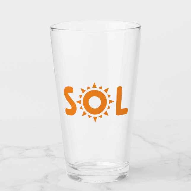 Sol Glas (Vorderseite)