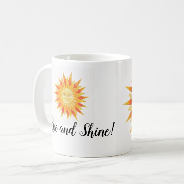 Sol Rise und Shine Tasse (Vorderseite Links)