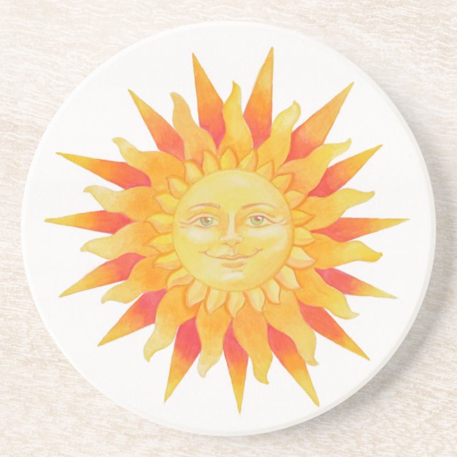 Sol Sandstone Untersetzer (Vorne)