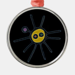 Sol Taino Circle Ornament