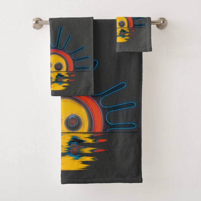 Sol Taino Sunset  Badhandtuch Set (Insitu)