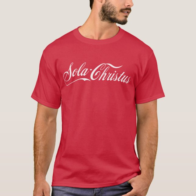 Sola Christus T-Shirt (Vorderseite)