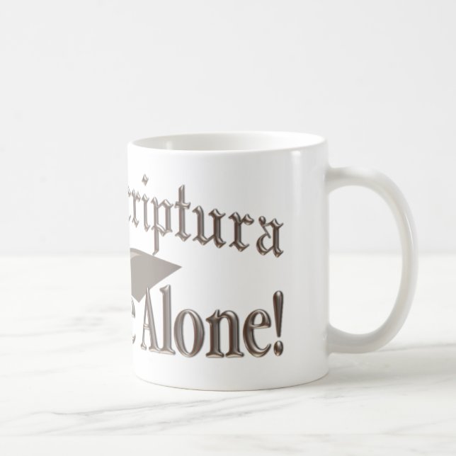 Sola Scriptura-Tasse Kaffeetasse (Rechts)