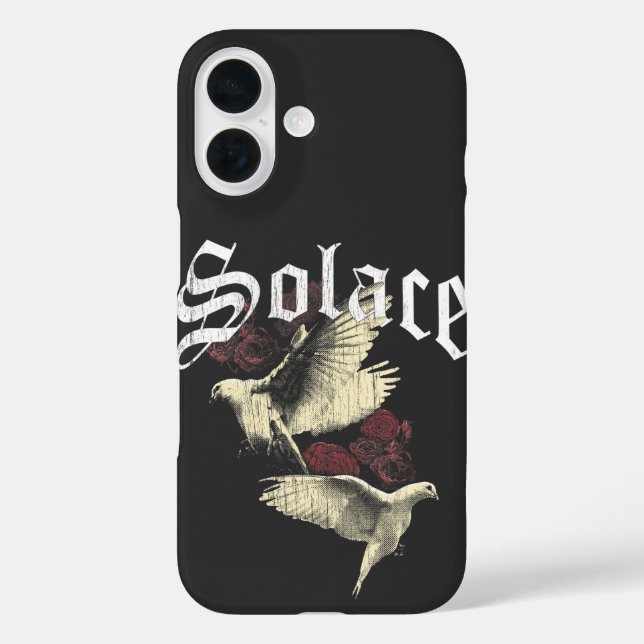 Solace - Gothic Streetwear Design Case-Mate iPhone Hülle (Rückseite)