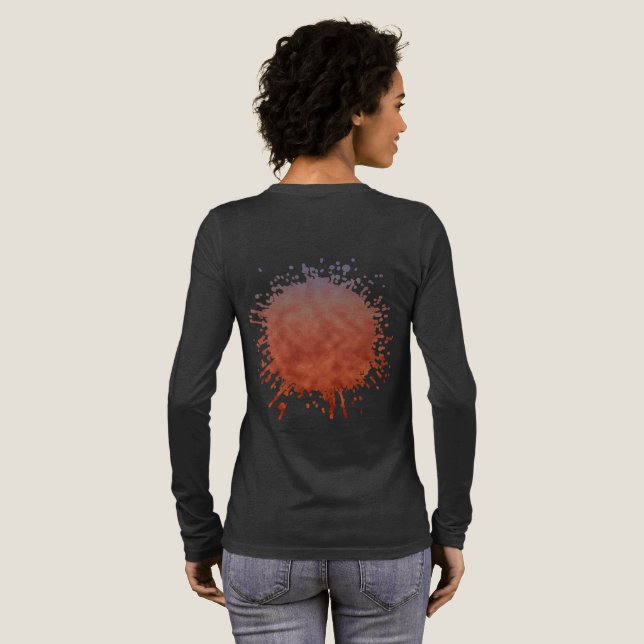 Solace in the Burn Tri-Blend Shirt (Voller Rückseite)