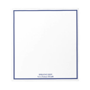 Solace Mind® Breathe Deep Notizblock