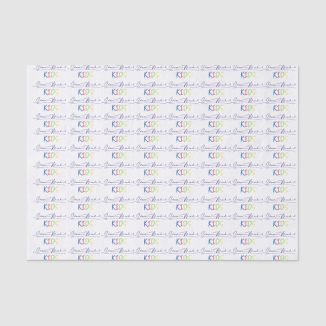 Solace Mind® Kids-Geschenk Seidenpapier (Vorderseite)