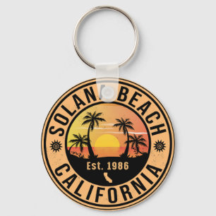 Solana Beach California Vintag Souvenirs 60er Schlüsselanhänger