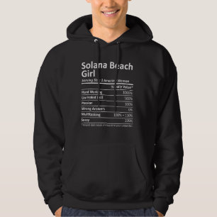 SOLANA BEACH GIRL CA KALIFORNIA Funny City Zuhause Hoodie