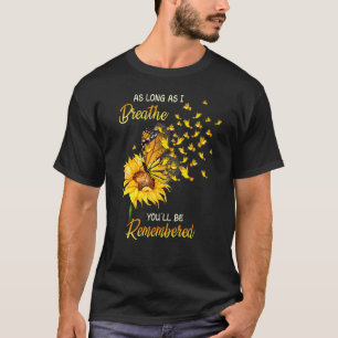 Solange ich atme, erinnere ich mich an den Sonnenf T-Shirt