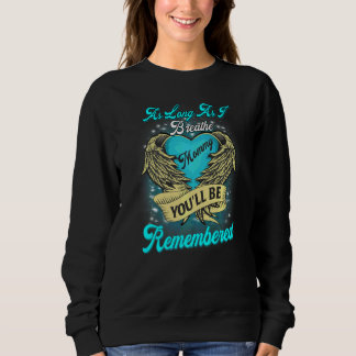 Solange ich meine Mama atme, werden Sie sich daran Sweatshirt