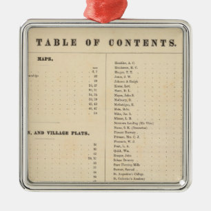 Solano Landkreis Atlas Karte Ornament Aus Metall