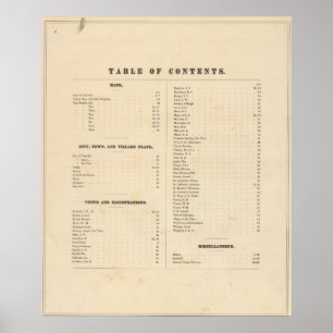 Solano Landkreis Atlas Karte Poster