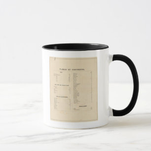 Solano Landkreis Atlas Karte Tasse