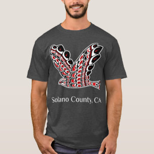 Solano Landkreis Redwedk Hawk Native American Bird T-Shirt