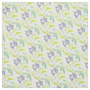 Solanum botanische Aquarell-Kartoffel-Kletterpflan Stoff
