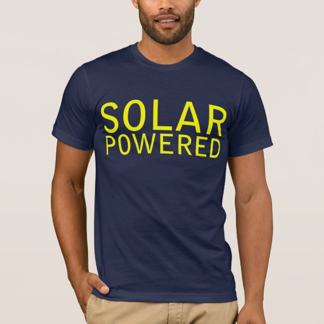 Solar angetrieben T-Shirt (Vorderseite)
