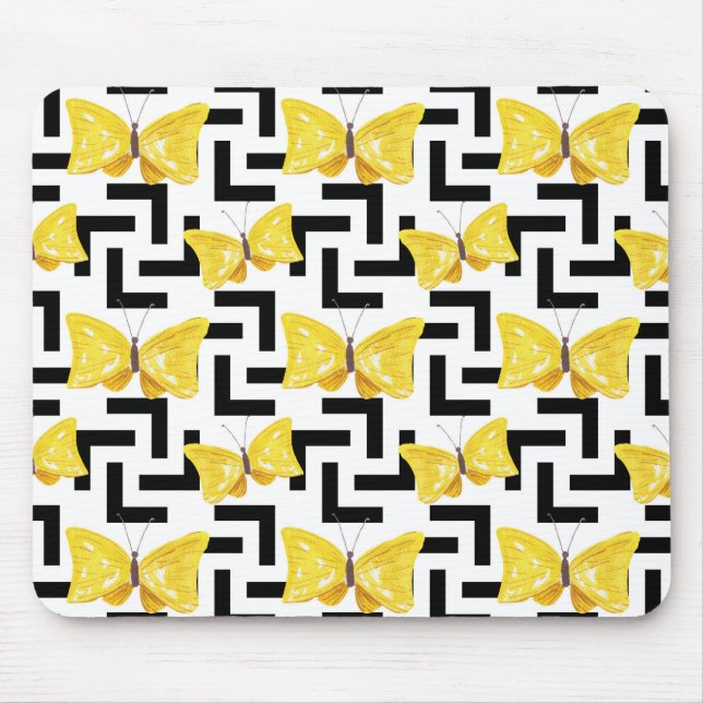 Solar-Blume Mousepad (Vorne)