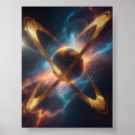 Solar Drift Abstract  Poster
