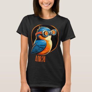Solar Eclipse 04 08 2024 Eastern Bluebird Eclipse T-Shirt