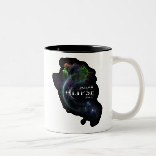 Solar Eclipse 2017 Zweifarbige Tasse