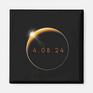 Solar Eclipse 2024 040824 Eclipse Mens Womens Kids Magnet