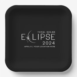 Solar Eclipse 2024 Custom Location Eclipse Party Pappteller