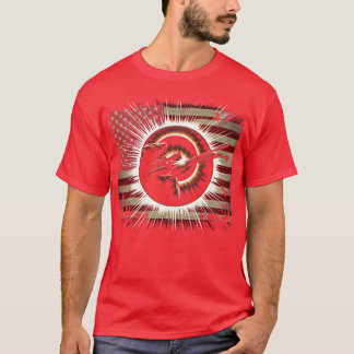 Solar Eclipse 2024 Design Hunting und der Amerikan T-Shirt