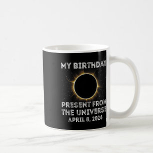 Solar-Eclipse 2024 Geburtstag Vorläufig 4,8,24 Ins Kaffeetasse