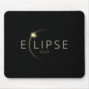 Solar-Eclipse 2024 Gesamtsolaröklipse 4,08,24 Mousepad
