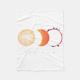Solar Eclipse 2024 Indiana Total Eclipse America G Fleecedecke