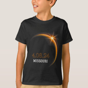 Solar Eclipse 2024 Missouri Totality Spring 4,08,2 T-Shirt