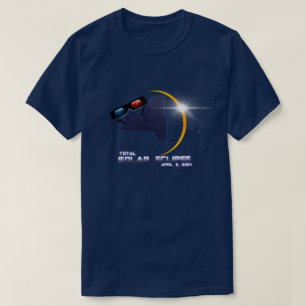 Solar Eclipse 2024 New Yorker T - Shirt