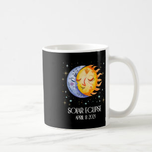 Solar Eclipse 2024 Niedlich Solar Eclipse Kids Boy Kaffeetasse