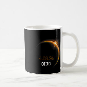 Solar Eclipse 2024 Ohio Totality Spring 4,08,24 Kaffeetasse