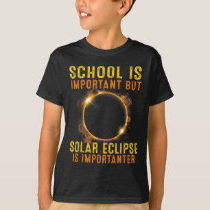 Solar Eclipse 2024 School Solar Eclipse Wichante T-Shirt