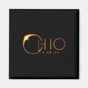 Solar Eclipse 2024 Staat Ohio Total Solar Eclipse Magnet