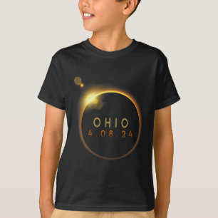 Solar Eclipse 2024 Staat Ohio Total Solar Eclipse T-Shirt