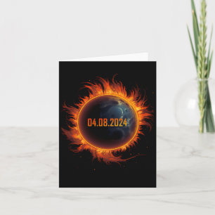 Solar-Eclipse 2024 Sun-Eclipse insgesamt 1 Karte