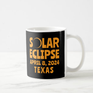Solar Eclipse 2024 Texas Kaffeetasse