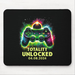 Solar Eclipse 2024 Videospiel Mousepad