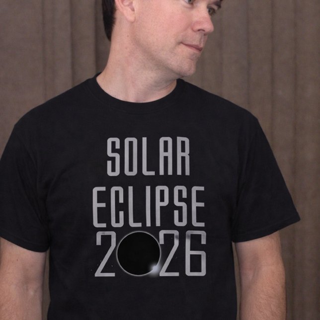 Solar Eclipse 2026 T-Shirt (Von Creator hochgeladen)