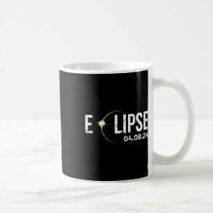 Solar Eclipse 4.08.24 2024 Erwachsene Kinder Ameri Kaffeetasse
