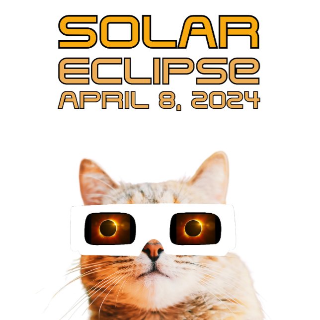 Solar Eclipse 8. April 2024 T-Shirt (Von Creator hochgeladen)
