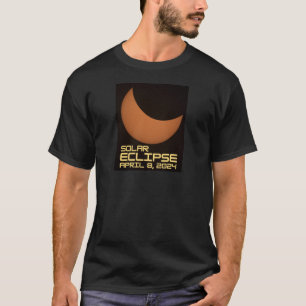 Solar Eclipse 8. April 2024 T-Shirt