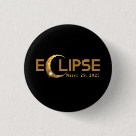 Solar Eclipse American Event 3.29.2025 Button