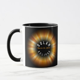 Solar Eclipse American Event 3/29/2025 INDIVIDUELL Tasse