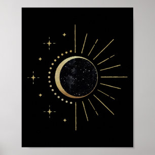 Solar Eclipse American Total Solar Eclipse Path of Poster