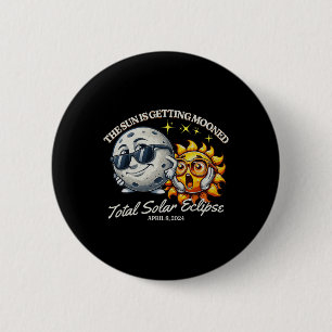 Solar Eclipse April 2024 Sun wird getaucht Button